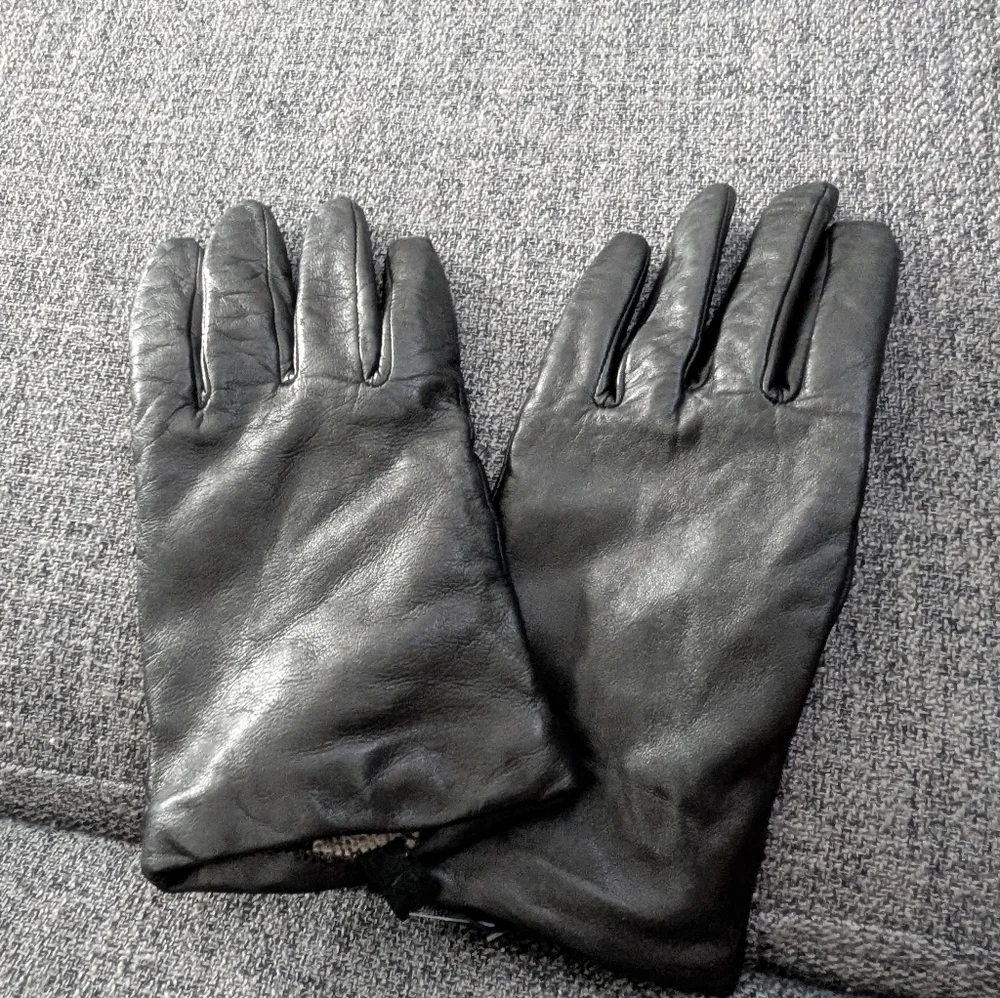 TOUCHPOINT Cashmere Lined Leather Smart Gloves